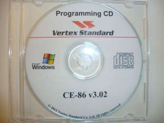 VERTEX STANDARD CE 86 VX 354 ver 3.02  