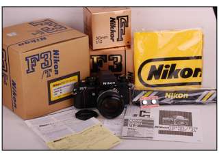 Nikon F3/T HP Classic w/Nikkor 50mm f/1.2, 50th Anniversary, 100 