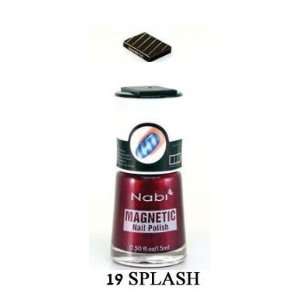  Nabi Magnetic Nail Polish   19 Splash .5 oz. Beauty