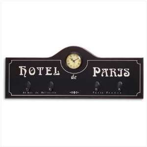  Hotel de Paris Coat Hanger with Clock