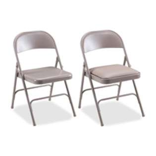   Folding Chairs Padded Seat 19 3/8x18 1/4x29 5/8 BG 