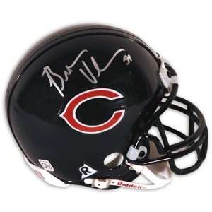  Brian Urlacher Chicago Bears Autographed Mini Helmet 