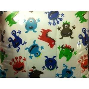  Fun Monsters & Aliens Full Comforter 76 X 86