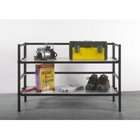 Ever Concept Heavy Duty 2 Tier 24 Inch H by 36 Inch W Stackable Shelf