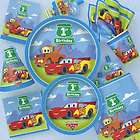 DISNEY CARS 1ST Birthday Party HUGE LOT for 16 Cups,Plates,Napkins 