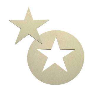 The Felt Store Decorative Star   Value Pack (Single Star and Single 