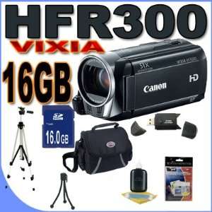  Canon VIXIA HF R300 Full HD Camcorder Accessory Saver 16GB 