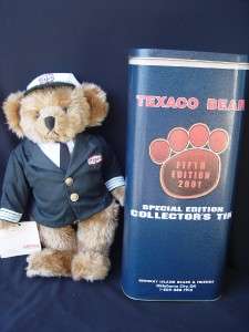 TEXACO COLLECTOR BEAR TANKER CAPTAIN 5TH Edition 2001  