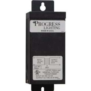 Progress Lighting P8604 31 12 Volt Transformer with Thermal Protection 