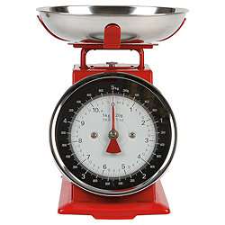 Buy Tesco Enamel Weigh Scale Red 5Kg from our Scales range   Tesco