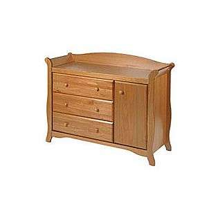   Combo Dresser   Oak  Storkcraft Baby Furniture Changing Tables