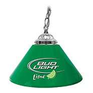 Trademark Bud Light Lime 14 Inch Single Shade Bar Lamp 