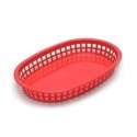Chicago Pneumatic [box Of 36] Red Oval Plastic Chicago Platter Basket 