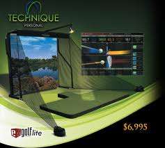 TruGolf Technique Personal Golf Simulator System TPER E6L Indoor 