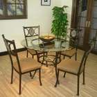 Vaughan Furniture Vallarta Garden 5 Piece Leg Dining Table Set