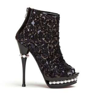   dress Bootie Exotic style# Hollywood Black / All Sizes 