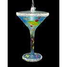 Kurt Adler Happy Hour Mouth Blown Glass 40 & Fabulous Martini 