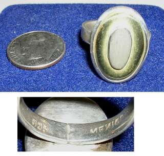 Vintage Sterling Silver Ring Size 7 1/4  