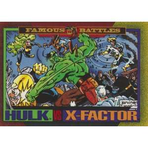  X Factor vs. Hulk #179 (Marvel Universe Series 4 Trading 