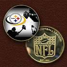 NFL Pittsburgh Steelers Colorized Printed Coin Y868a#