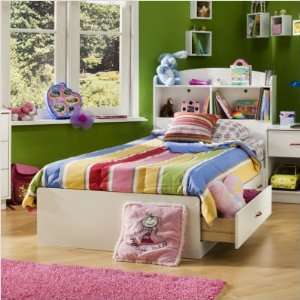  Bundle 25 Logik Twin Mates Bed in Pure White