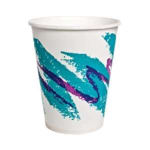  Solo Jazz Waxed Paper Cold Cups, 6 oz, Tide Design, 2,000 