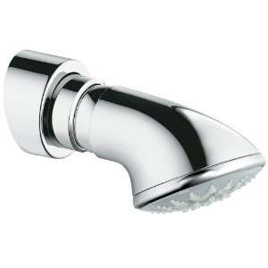 Grohe 27 069 000 Relexa 5 Shower Head with Arm and Flange, StarLight 