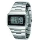 Vestal Mens DBM001 Dolby Metal Brushed Silver Digital Watch