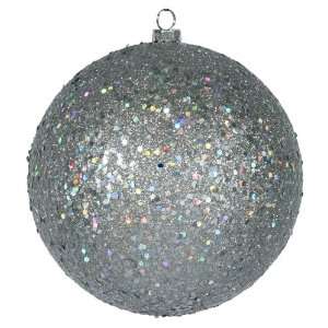  Silver Holographic Glitter Sparkle Shatterproof Christmas 