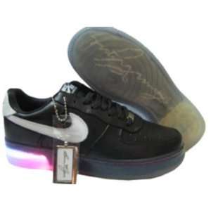 Brand NEW Air Force One Af1 Low Black & White Light up Heels 2009 Rare 