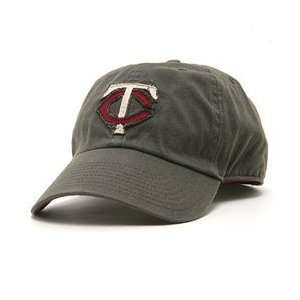  Minnesota Twins Decline Franchise Fitted Cap   Charcoal 
