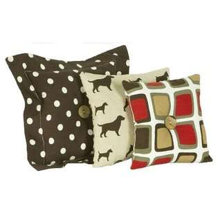 Cotton Tale Designs 3 Pack Houndstooth Pillow 