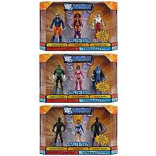 DC Universe Infinite Heroes Wave 1 3 Pack Set   Mattel   