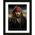 Disney Pirates of the Caribbean 4 Jack Sparrow Framed 11x14 print
