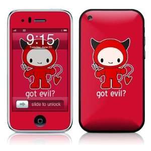 Evil Design Protector Skin Decal Sticker for Apple 3G iPhone / iPhone 