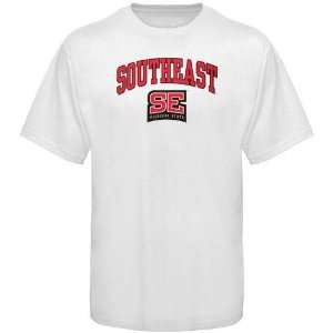  NCAA SE Missouri State Redhawks White Bare Essentials T 
