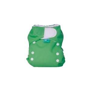  Bummis Tots Bots Easy Fit Pocket Diaper 8 35 lb Apple Green Baby