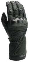 Black Leather Motorcycle Glove XXL Large  