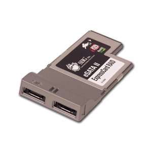 SIIG eSATA II ExpressCard RAID Adapter. RAID 0/1 ESATA II EXPRESSCARD 