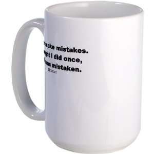  Mistake Free   Math Large Mug by  Kitchen 