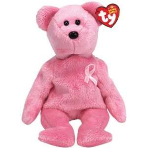   TY Beanie Babies AWARENESS Breast cancer awareness bear Toys & Games