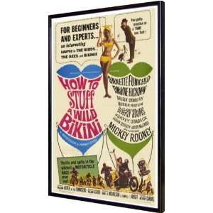  How to Stuff a Wild Bikini 11x17 Framed Poster