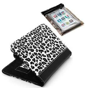 New High Quality Black and White Leopard Carrying Case for BlackBerry 