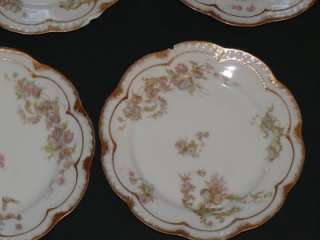 Antique Porcelain Haviland Limoges Dessert Set Plate  