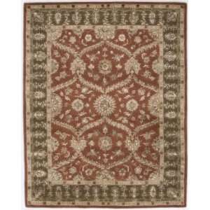  Rugs America Dynasty 2300A Rustic Brown 76 x 96 Area 