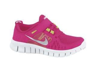  Nike Free Run 3 Little Girls Running Shoe