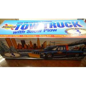  Sunoco 1996 Collectors Edition Tow Truck With Snow Plow 