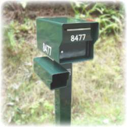 FORT KNOX MAILBOX~1/4 Steel HEAVY DUTY locking mailbox  