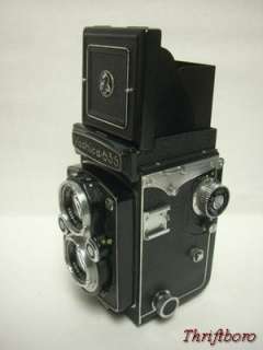   635 120 & 35mm TLR Film Camera, Case, Manual & Adapter Kit  