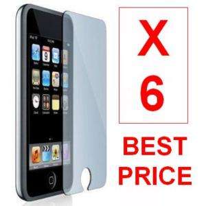 6x SCREEN PROTECTOR IPOD TOUCH CLEAR 2 2G 3G 2ND 3RD  